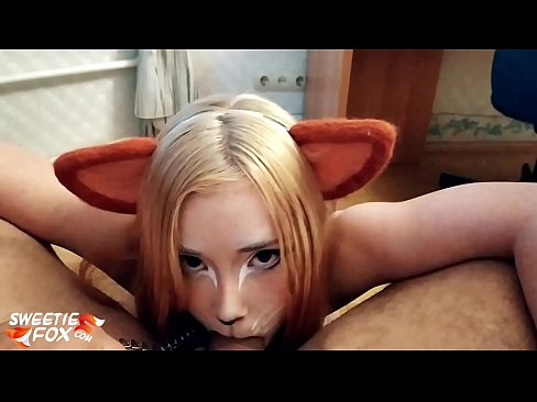❤️ Kitsune schluckt Schwanz und Sperma in ihrem Mund ❤❌ Fucking bei uns ❤